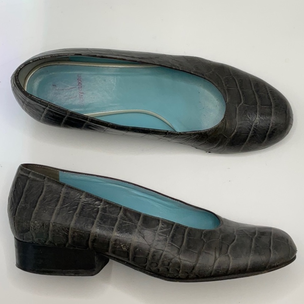 Thierry Rabotin Women's Teresa Block Heel Loafers size 36